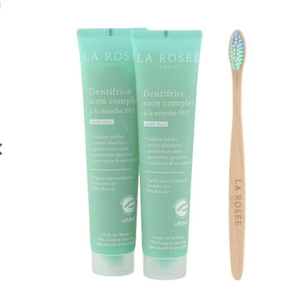 La Rosée Dentifrice soin complet à la menthe Bio offre