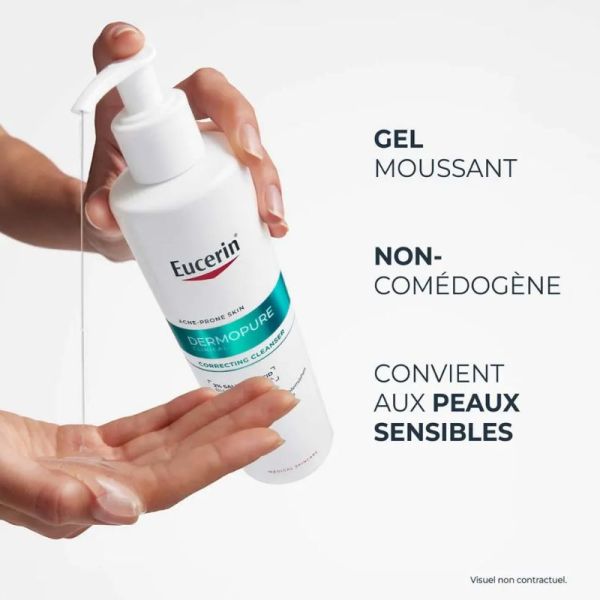 Eucerin DermoPure Clinical gel nettoyant triple action 400ml