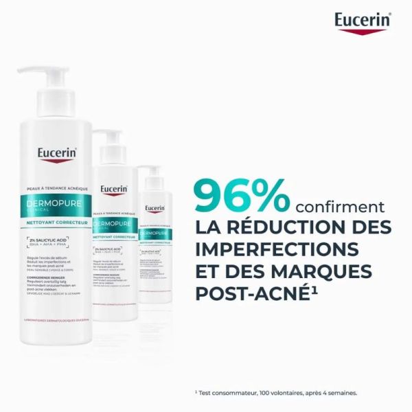 Eucerin DermoPure Clinical gel nettoyant triple action 400ml