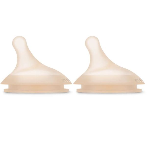 Suavinex 2 Tétines pour biberon anti colique débit allaitement A