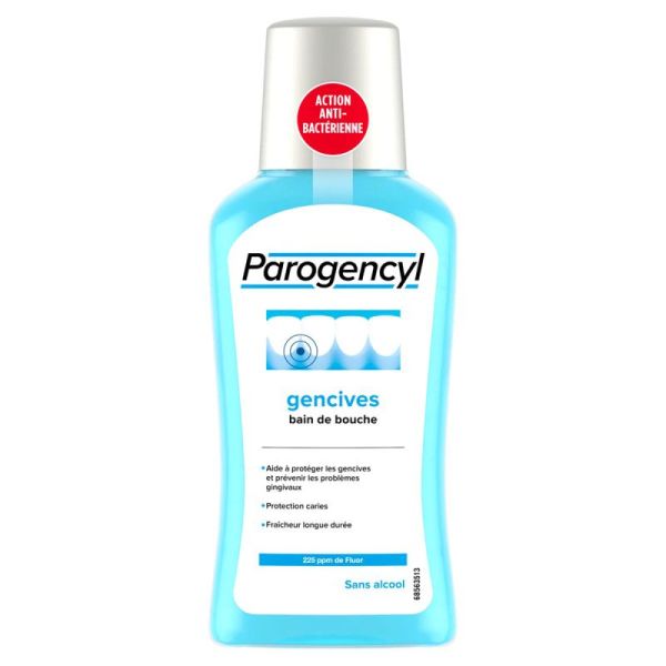 Paogencyl bain de bouche gencives sans alcool 300ml