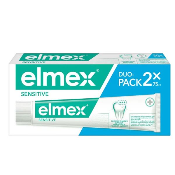 Elmex Sensitive Dentifrice 2x75ml
