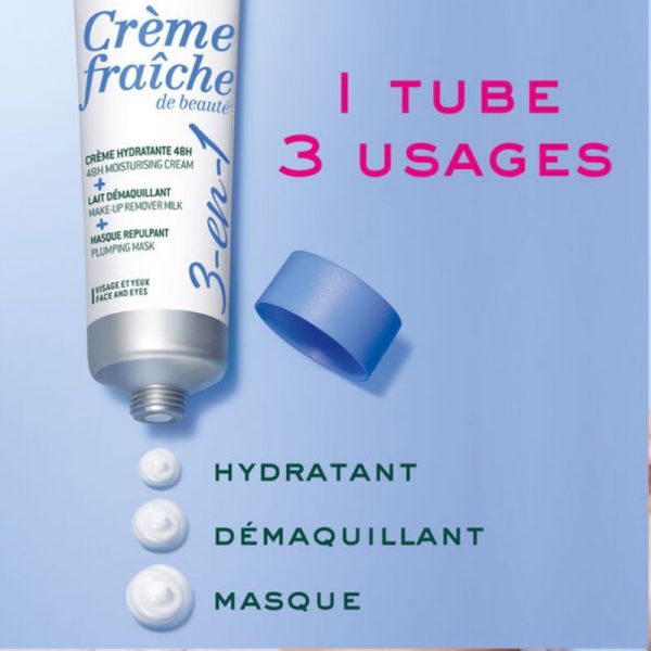 Nuxe Crème Fraîche crème concentrée 3-en-1 100 ml