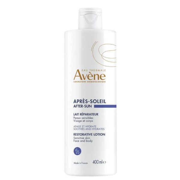 Avène après-soleil lait réparateur peaux sensibles 400ml