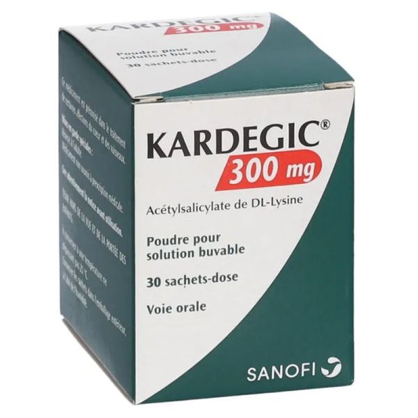 Kardégic 300mg poudre pour solution buvable 30 sachets-dose