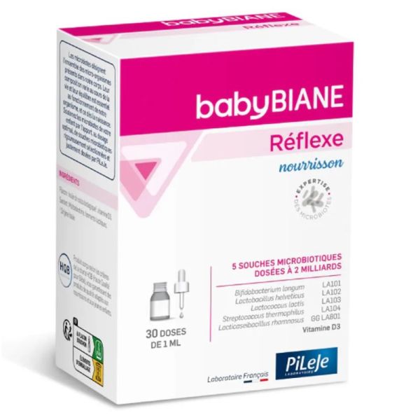 Pileje BabyBiane Réflexe Nourrison 1 Flacon 30ml