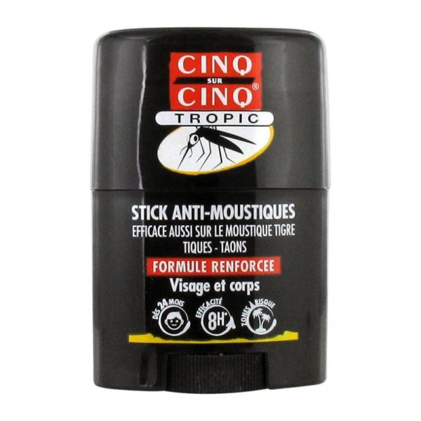 Cinq sur cinq  stick Tropic anti-moustiques 20ml