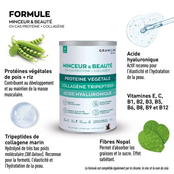 Granions protéine végétale minceur beauté 375g