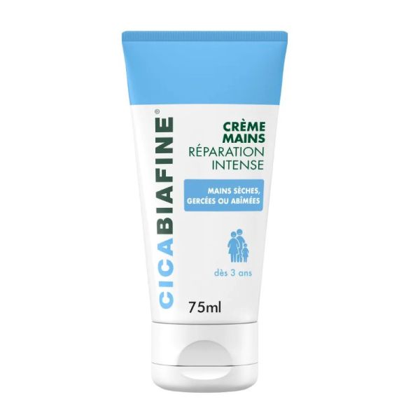 Cicabiafine crème mains réparation intense 75 ml