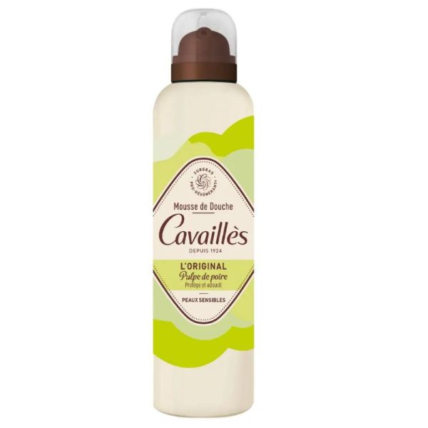 Cavaillès mousse de douche l'original pulpe de poire 200 ml