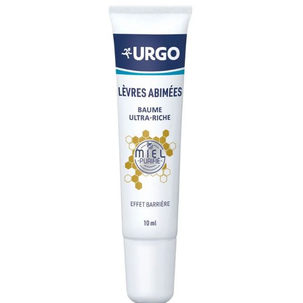 Urgo Lèvre abimées baume ultra-riche miel 10ml
