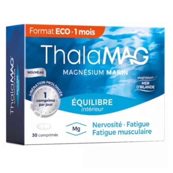 Thalamag Magnesium marin 30 comprimés