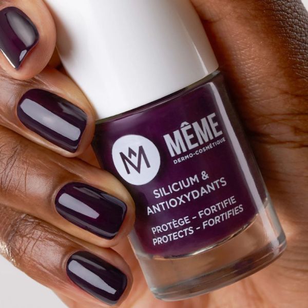 Même Vernis au silicium Aubergine n°08 Nathalie 10ml