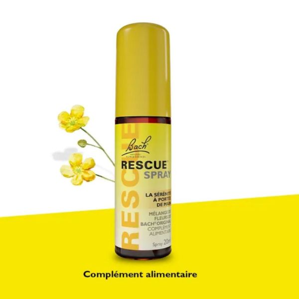 Bach Rescue spray concentré de sérénité 20ml