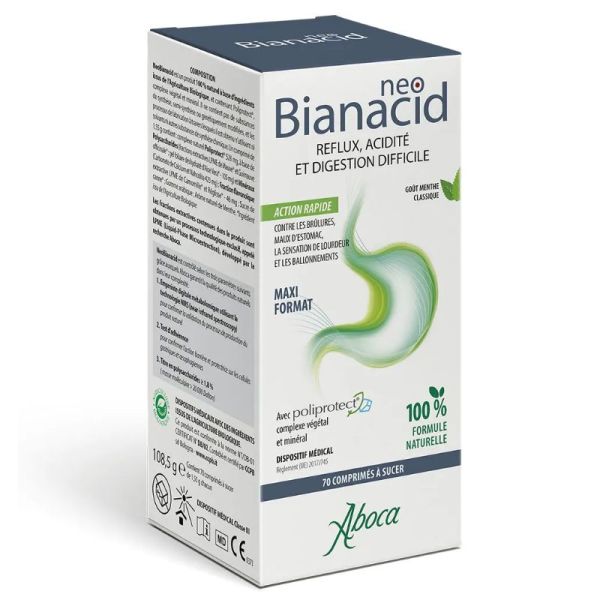 Aboca NeoBianacid 70 comprimés à sucer