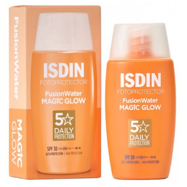 Isdin Fotoprotector Fusion Water Magic Glow Crème Solaire SPF30 50 ml