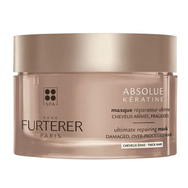 René Furterer Absolue Kératine masque cheveux épais 200 ml