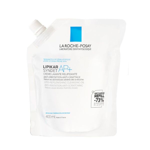 Roche-Posay Lipikar Syndet AP+ Éco-Recharge 400ml