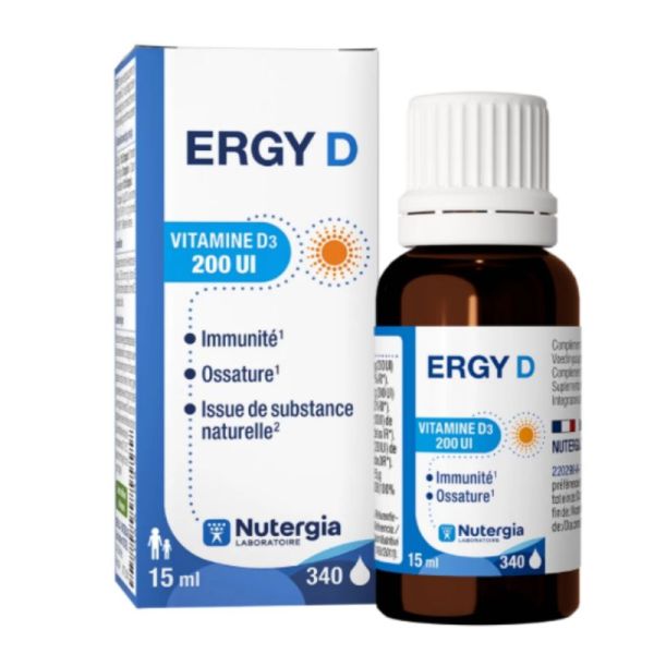 Nutergia Ergy D solution buvable 15ml