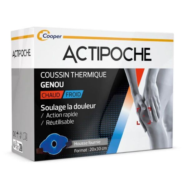 Actipoche Coussin Thermique Genou 20 x 30 cm