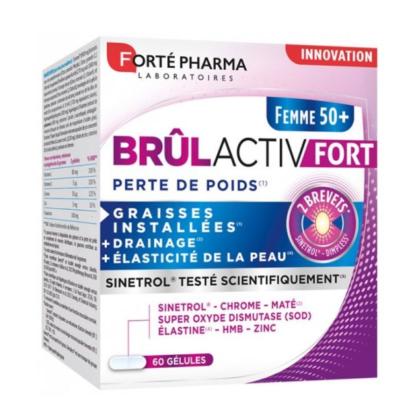 Forté Pharma Brûlactiv Fort Femme 50+ Perte de Poids 60 Gélules