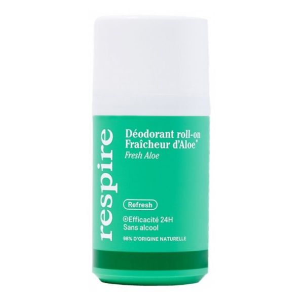 Respire déodorant roll-on senteur aloe vera 50ml
