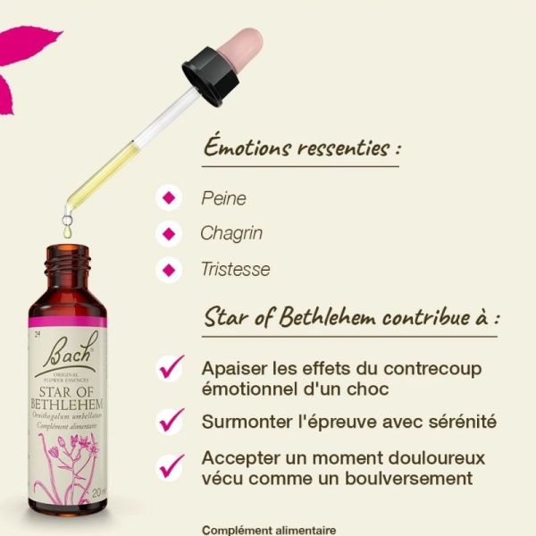 Fleurs de Bach Original Star of Bethlehem 20ml