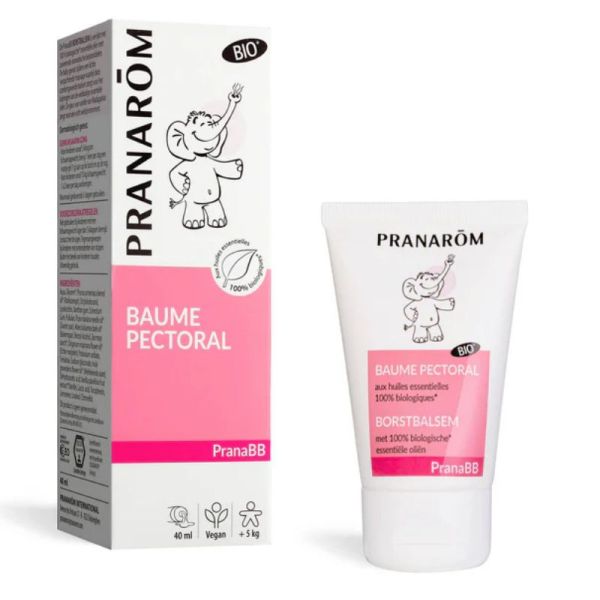 Pranarôm PranaBB baume pectoral 40ml