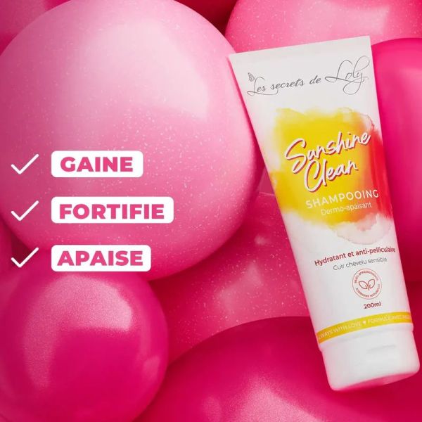 Les Secrets de Loly Sunshine Clean shampooing dermo apaisant 200ml