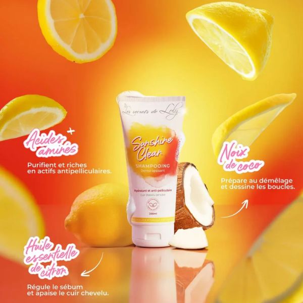 Les Secrets de Loly Sunshine Clean shampooing dermo apaisant 200ml
