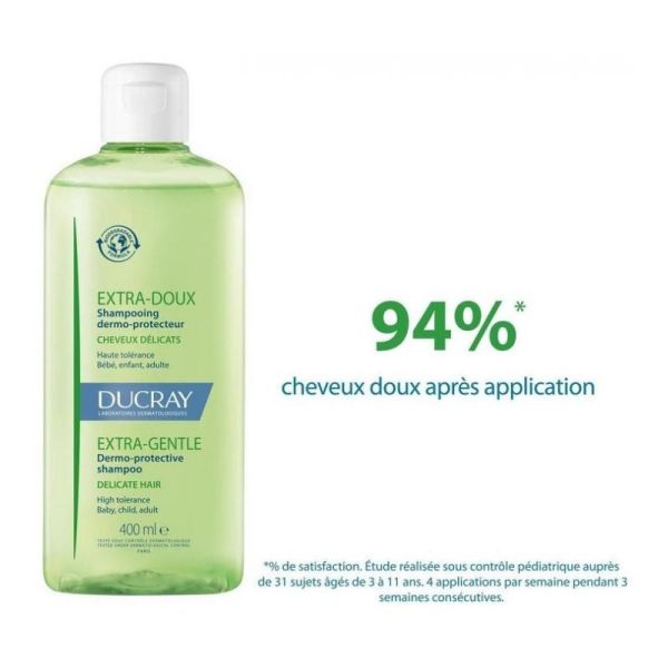 Ducray shampoing extra doux dermo protecteur 400ml