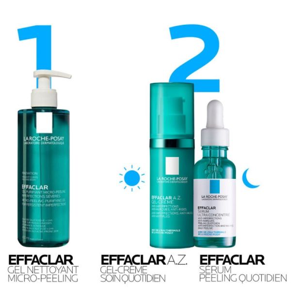 Roche Posay Effaclar A.Z. gel crème anti-imperfections 40ml