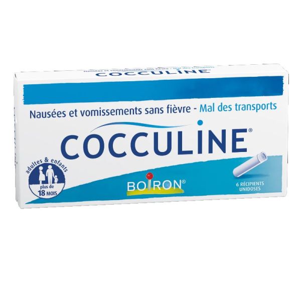 Boiron Cocculine granules 6 récipients unidoses