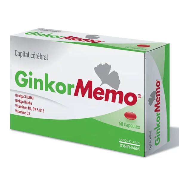 Ginkor Mémo 60 capsules