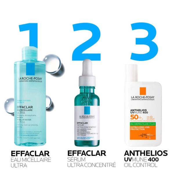 Roche Posay Effaclar eau micellaire ultra peaux grasses 200ml