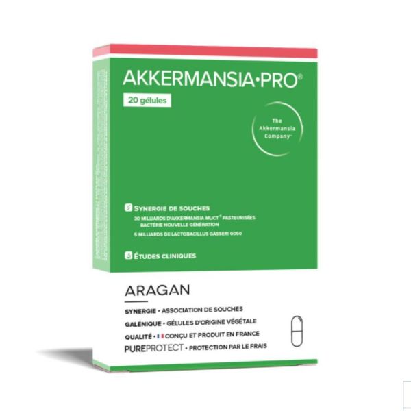 Aragan Akkermansia Pro 120 gélules