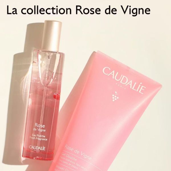 Caudalie gel douche Rose de Vigne 200 ml