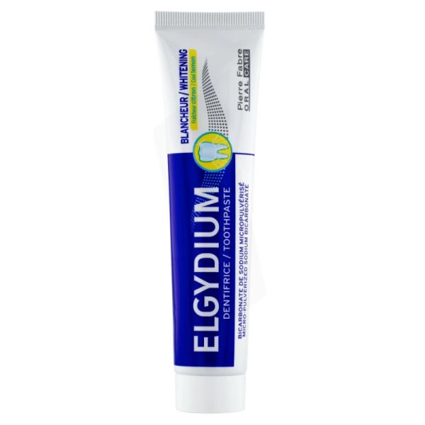 Egydium blancheur dentifrice fraîcheur citron 75ml