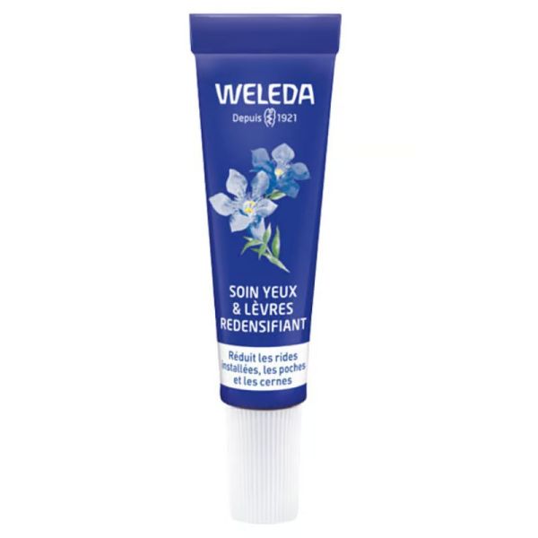 Weleda contour des yeux et lèvres redensifiant Gentiane bleue et Edelweiss 10ml