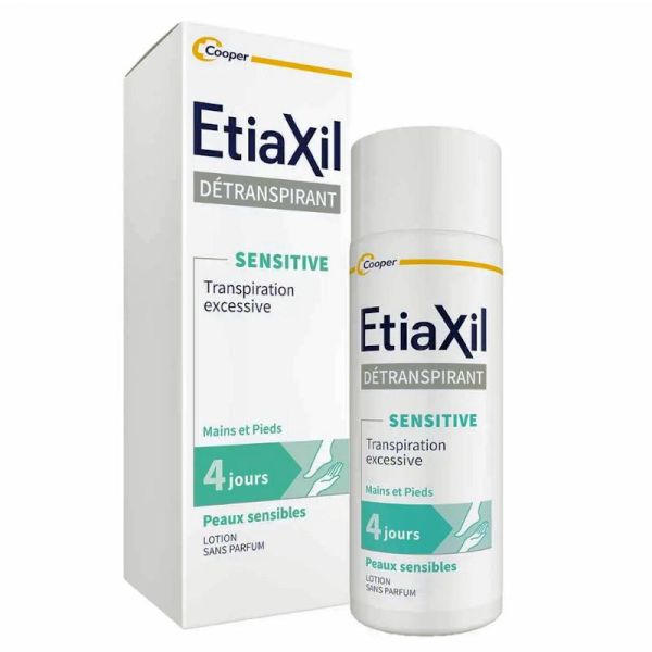 Etiaxil détranspirant lotion pieds sensitive 4 Jours peaux sensibles 100ml