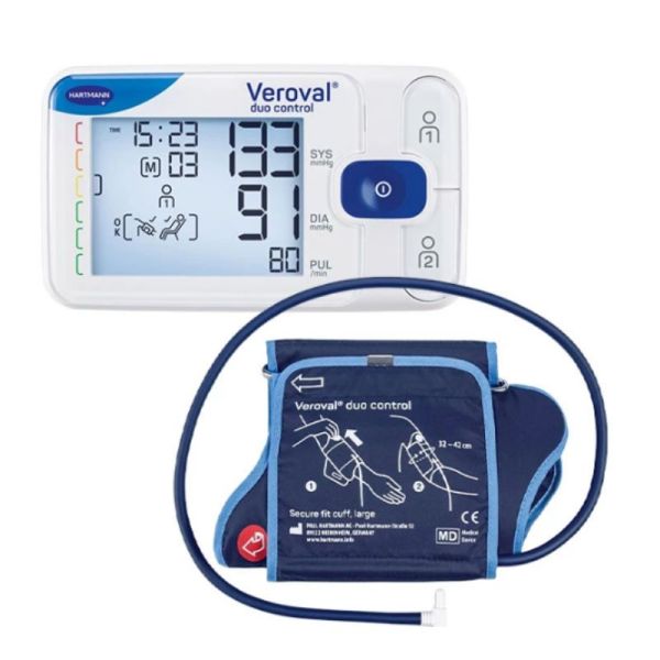Hartmann Veroval Duo control tensiomètre de bras
