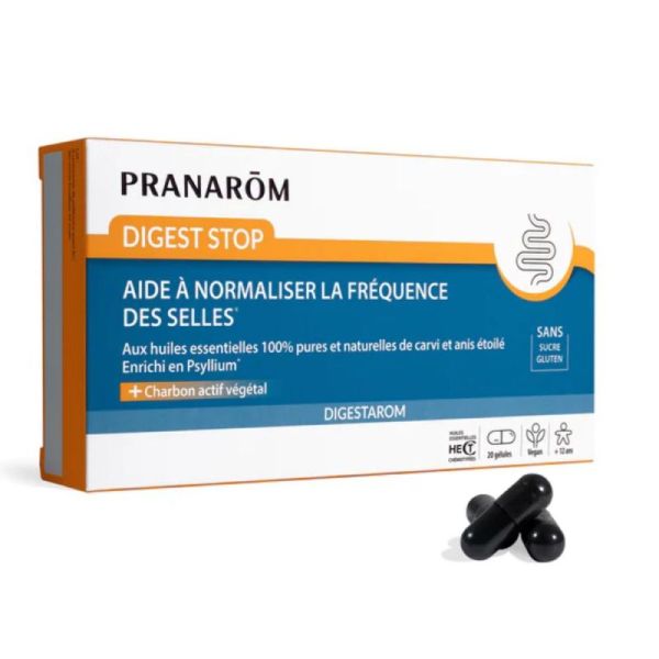 Pranarôm Digest Stop 20 gélules