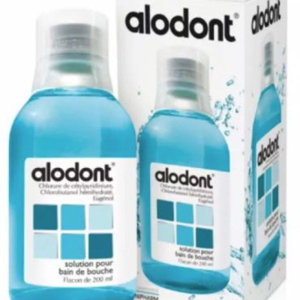 Alodont Bain Bouche Fl Verre 500Ml