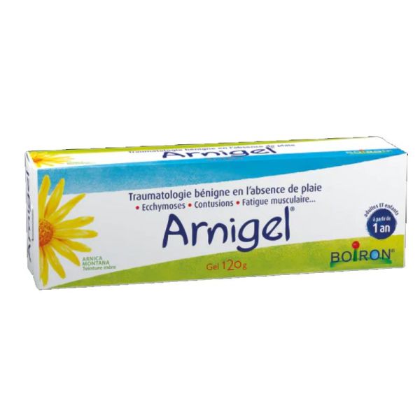 Boiron Arnigel gel contusions fatigue musculaire 120g