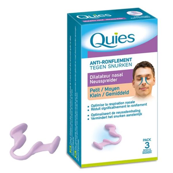 Quies anti- onflement dilatateur nasal petit moyen