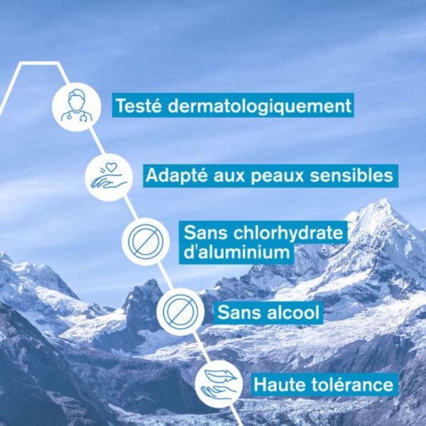 Uriage déodorant fraîcheur spray peaux sensibles 125ml