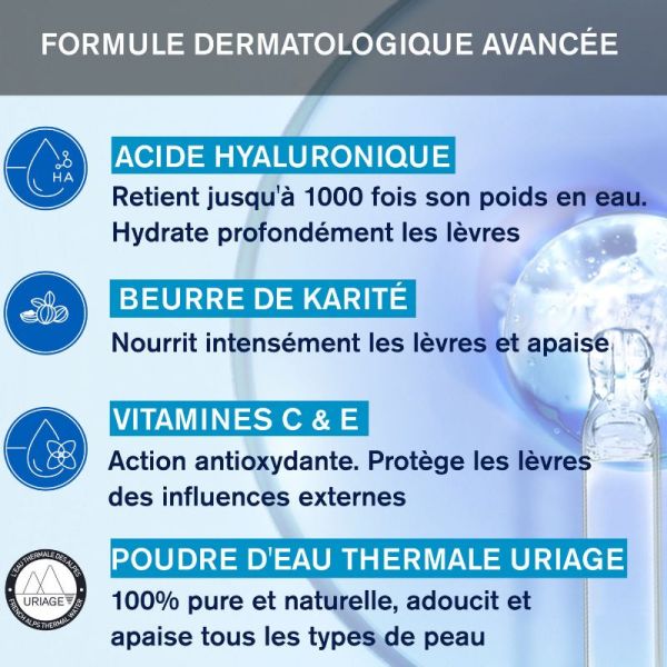 Uriage Eau Thermale stick lèvres hydratant 4g