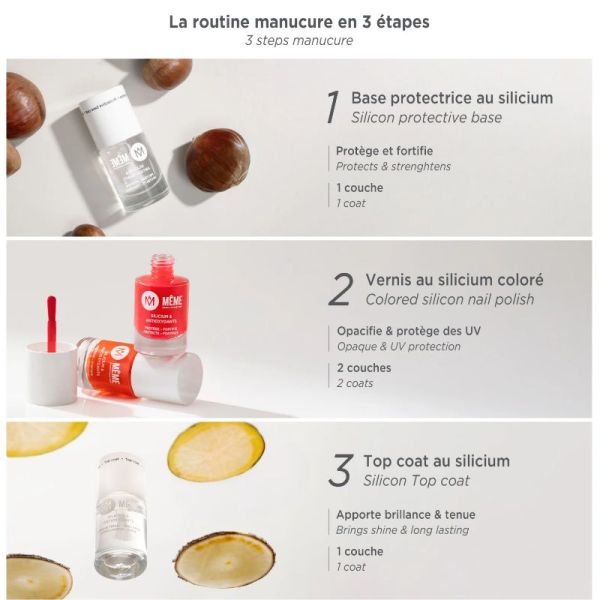 Même Vernis silicium base protectrice 10ml