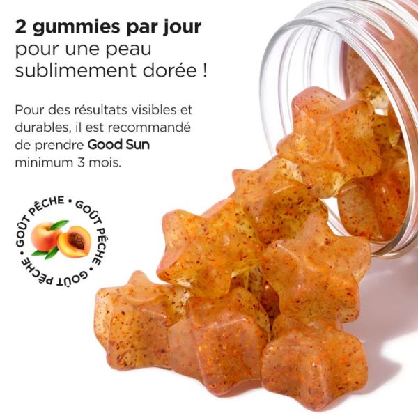 Lashilé Beauty Good Sun auto-bronzant 1 moist 60 gummies