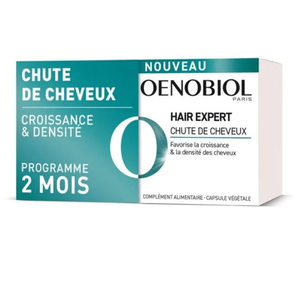 Oenobiol Hair Expert chute cheveux 2x30 capsules